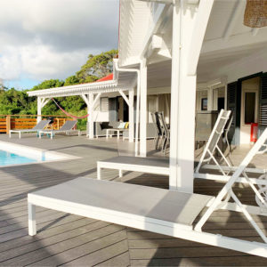 Marie Galante villa bains de soleil